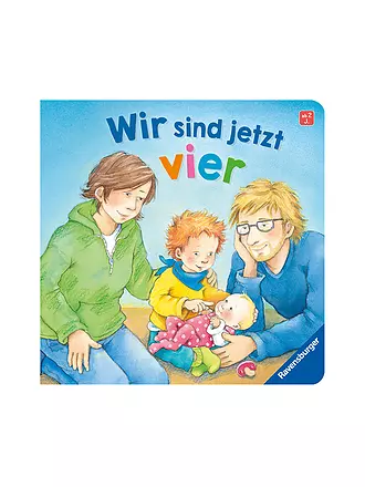 RAVENSBURGER | Libro - Ya somos cuatro, Sabine Cuno | 